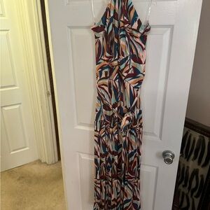 Halter neck maxi dress from Lane Bryant. Size 18/20